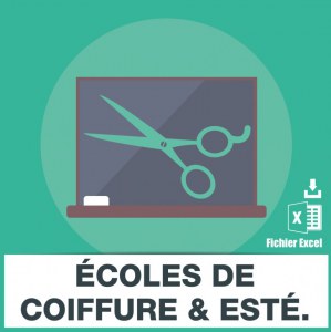 E-mails ecoles coiffure esthetique