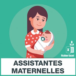 Adresses emails assistantes maternelles