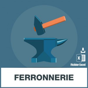 Adresses emails de ferronnerie