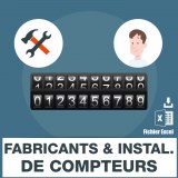 Base adresses e-mails compteurs