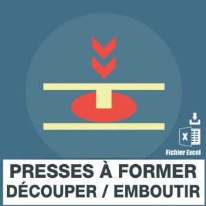 E-mails presses à former découper emboutir