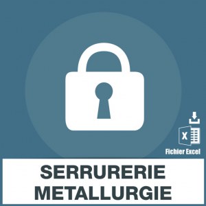 Emails de serrurerie et de metallerie