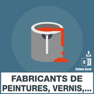 Emails peintures vernis encres et mastics