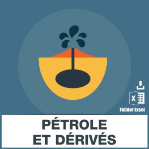 E-mail de distribution de pétrole et dérivés