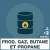 Emails production gaz butane et propane