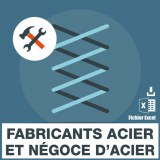 Adresse emails négoce acier