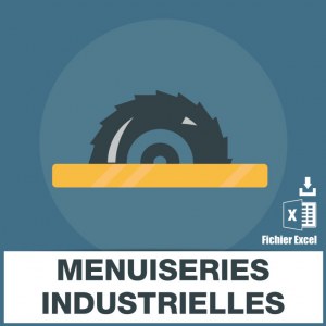 Adresses emails menuiseries industrielles