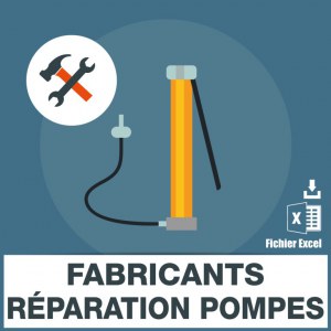 Emails fabricants reparation pompes