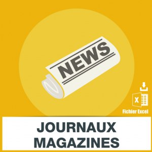 Emails vente de presse journaux magazines