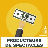 Emails producteurs spectacles