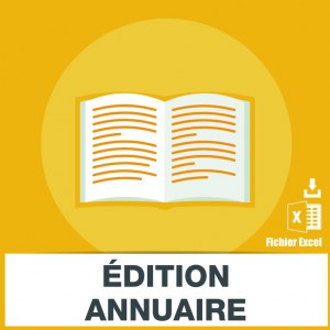 Emails des éditions d'annuaires