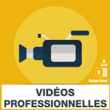 Adresses e-mails video professionnelle