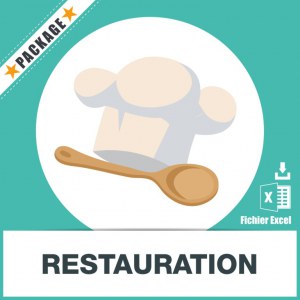 Base adresses e-mails pack restauration