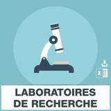 Emails laboratoires de recherche