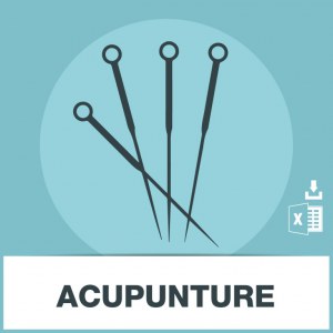 Adresses emails acupuncture