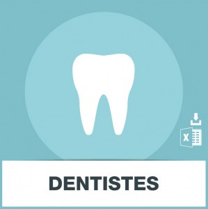 Base des adresses e-mails des dentistes