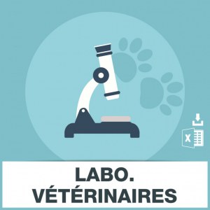 Base adresses e-mails laboratoire veterinaire