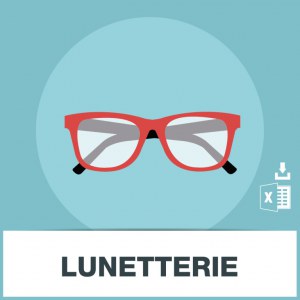 Base adresse e-mail lunetterie