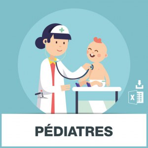 Base adresse emails des pédiatres