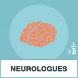 Base adresses emails neurologues