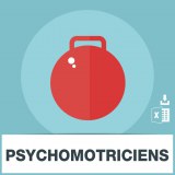 Base adresses e-mails psychomotriciens