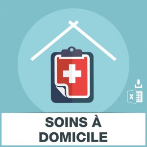 Adresses emails de soins à domicile