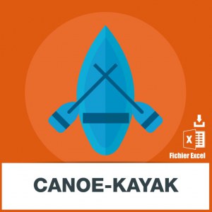 Base adresse e-mail canoe-kayak