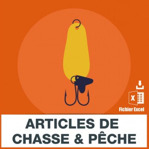 Emails articles de chasse et peche