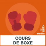 E-mails des cours de boxe