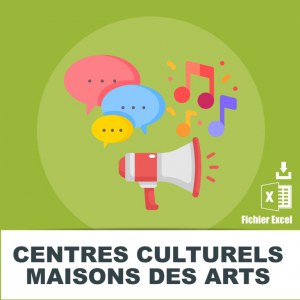 Centres culturels et maisons des arts