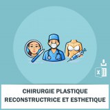 Adresses e-mails chirurgiens esthétiques