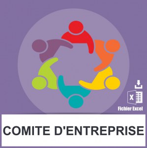 Adresses emails comité d'entreprise