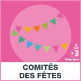 Adresses emails comités des fêtes