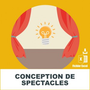 Emails conception de spectacles