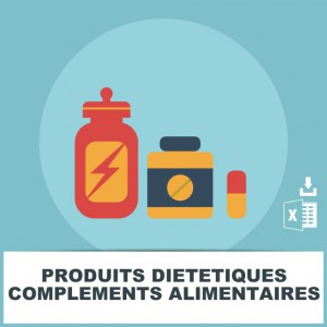 E-mails produits diététiques compléments alimentaires