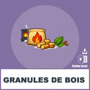 Adresses emails granulés de bois