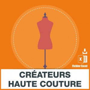 Emails des créateurs haute couture