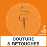 Emails de couture et de retouches