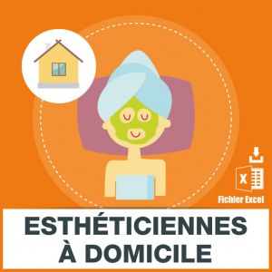 E-mails esthéticiennes à domicile