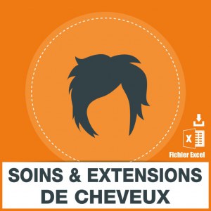 Emails des soins et extensions cheveux