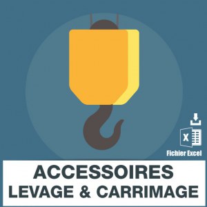 Emails accessoires levage et arrimage