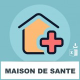 Adresses emails maisons de santé