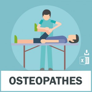 Base d'adresses e-mails des ostéopathes