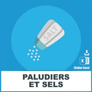 Adresses e-mails paludiers et sels