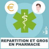 Emails des pharmaciens grossistes répartiteurs