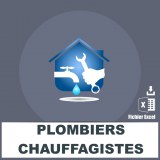 Emails plombiers et chauffagistes