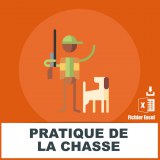 Emails pratique de la chasse