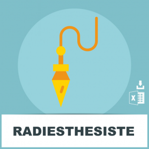 Base adresses e-mails radiesthésie