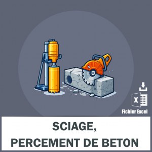 Adresses emails sciage percement de béton