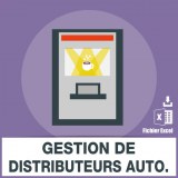 Emails gestion de distributeurs automatiques